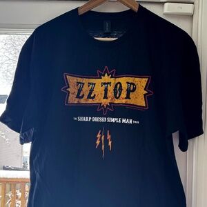 Brand New ZZ Top The Sharp Dressed Simple Man Tour (L)
